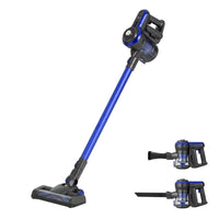Devanti Stick Vacuum Cleaner Brushless Cordless 250W Blue Appliances Kings Warehouse 