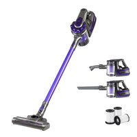Devanti Stick Vacuum Cleaner Cordless HEPA Filter Purple Appliances Kings Warehouse 