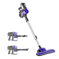 Devanti Stick Vacuum Cleaner Handheld Corded 450W Purple Appliances Kings Warehouse 