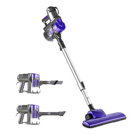 Devanti Stick Vacuum Cleaner Handheld Corded 450W Purple Appliances Kings Warehouse 