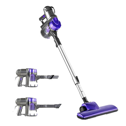 Devanti Stick Vacuum Cleaner Handheld Corded 450W Purple Appliances Kings Warehouse 
