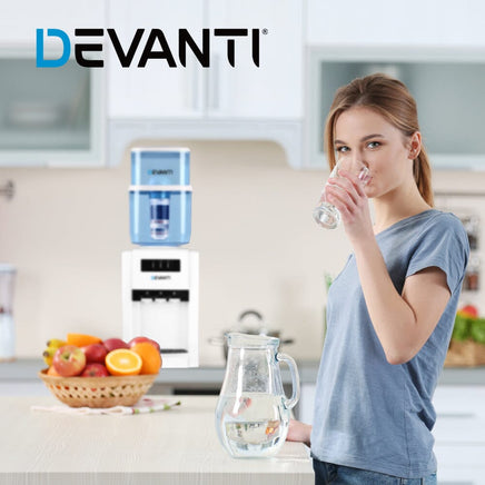 Devanti Water Cooler Dispenser 7-Stage Filter 2 Pack Appliances Kings Warehouse 