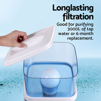 Devanti Water Cooler Dispenser 7-Stage Filter 2 Pack Appliances Kings Warehouse 