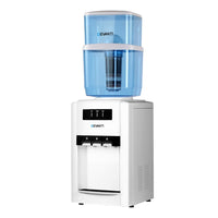 Devanti Water Cooler Dispenser Bench Top 22L w/2 Filter Appliances Kings Warehouse 