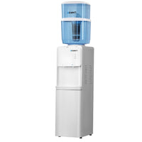 Devanti Water Cooler Dispenser Stand 22L Bottle White w/2 Filter Appliances Kings Warehouse 