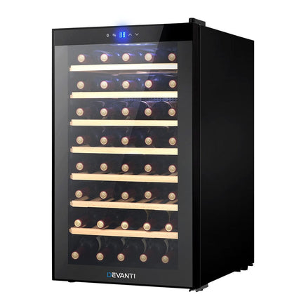 Devanti Wine Fridge Cooler 51 Bottles Appliances Kings Warehouse 
