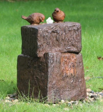 Dicky Bird Fountain with LED Home & Garden Kings Warehouse 