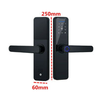 Digital Smart Door Lock Fingerprint APP Key Card Password Electronic Home Lock Kings Warehouse 