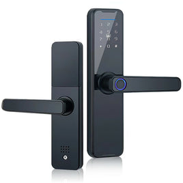 Digital Smart Door Lock Fingerprint APP Key Card Password Electronic Home Lock Tools Kings Warehouse 