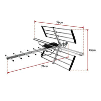 Digital TV Outdoor Antenna Aerial UHF VHF FM AUSTRALIAN Signal Amplifier Booster Appliances Kings Warehouse 