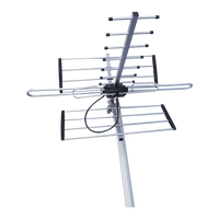 Digital TV Outdoor Antenna Aerial UHF VHF FM Signal Booster HD Appliances Kings Warehouse 