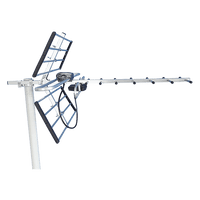 Digital TV Outdoor Antenna Aerial UHF VHF FM Signal Booster HD Appliances Kings Warehouse 