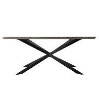 Dining Delight: Rectangular Table and Navy Velvet Chairs Dining Set Furniture Kings Warehouse 