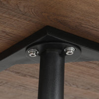 Dining Table 4 Seater Kitchen Cafe Wooden Table Rectangular 120CM Furniture Kings Warehouse 