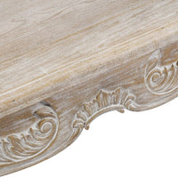 Dining Table Oak Wood Plywood Veneer White Washed Finish in large Size Furniture Kings Warehouse 