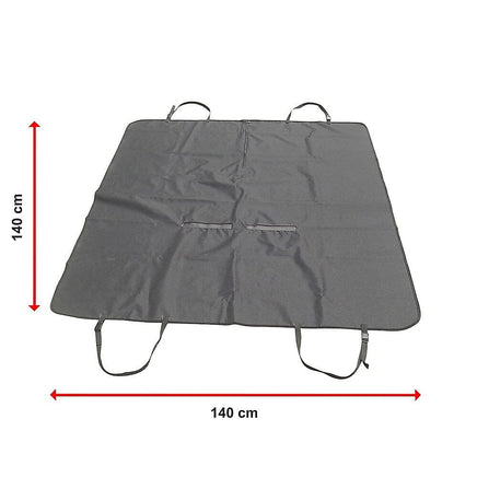 Dog Car Back Seat Cover Hammock Waterproof Pet Care Kings Warehouse 