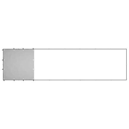 Dog Kennel Black 4.84 m² Steel Kings Warehouse 
