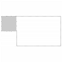 Dog Kennel Black 8.47 m² Steel Kings Warehouse 