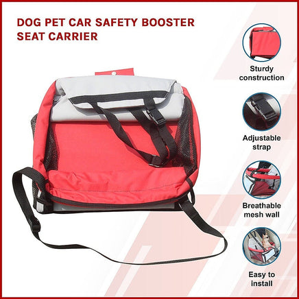 Dog Pet Car Safety Booster Seat Carrier Pet Care Kings Warehouse 