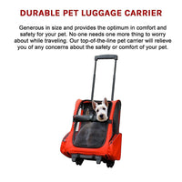 Dog Pet Safety Transport Carrier Backpack Trolley Pet Care Kings Warehouse 