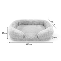 Dog Pet Warm Soft Plush Nest Comfy Kennel Sleeping Calming Bed Memory Foam XXL Kings Warehouse 