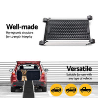 Dog Ramp Pet Stairs Steps Car SUV Foldable Portable Ladder Adjustable Pet Care Kings Warehouse 