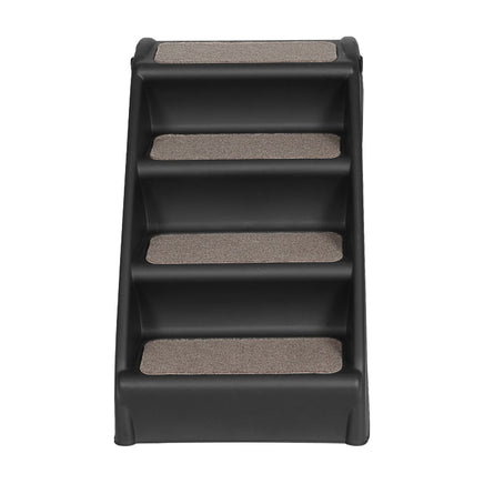 Dog Ramp Steps For Bed Sofa Car Pet Stairs Ladder Portable Foldable Black Pet Care Kings Warehouse 