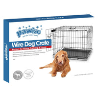 Dog Wire Crate Small - Portable Collapsible Travel Kennel - Pet Puppy Cage cat supplies Kings Warehouse 