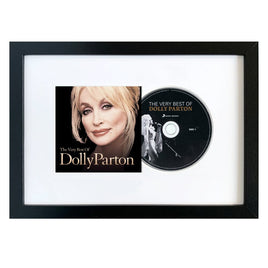 Dolly Parton-The Very Best Of Dolly Parton CD Framed Album Art Gift & Novelty Kings Warehouse 