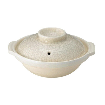 Donabe Japanese Ginpo 31cm Clay Pot Ceramic Hot Pot Casserole #10 5-6 people 2.9L Home & Garden Kings Warehouse 