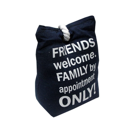 Door Stop Bag Navy Approx 0.98kg Home & Garden Kings Warehouse 