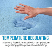 Double 25cm Gel Memory Foam Mattress – Dual-Layered Comfort with CertiPUR-US Certified Foam Furniture Kings Warehouse 