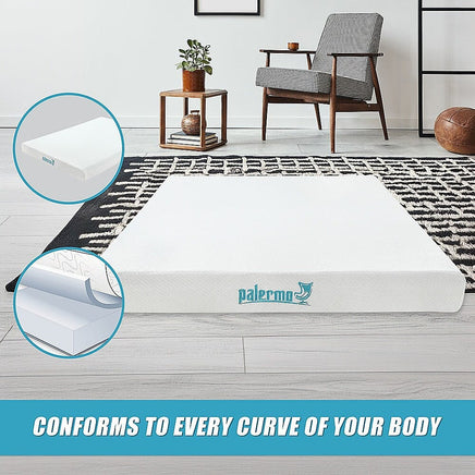 Double Green Tea Memory Foam Mattress – Cooling Comfort with CertiPUR-US Certified Foam Furniture Kings Warehouse 