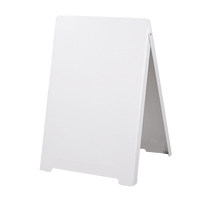 Double Side Sidewalk A-frame Sign Sandwich Board holds Graphic Plastic Panels Home & Garden Kings Warehouse 