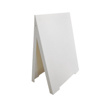 Double Side Sidewalk A-frame Sign Sandwich Board holds Graphic Plastic Panels Home & Garden Kings Warehouse 