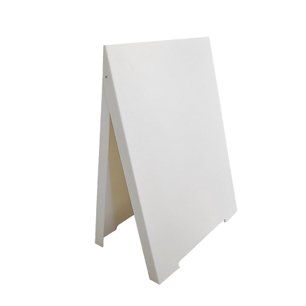 Double Side Sidewalk A-frame Sign Sandwich Board holds Graphic Plastic Panels Home & Garden Kings Warehouse 