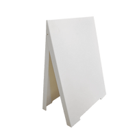 Double Side Sidewalk A-frame Sign Sandwich Board holds Graphic Plastic Panels Home & Garden KingsWarehouse 