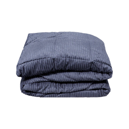 Down Alternative Super Soft Micro Plush Blanket Steel Blue Queen 220 x 240 cm Home & Garden Kings Warehouse 