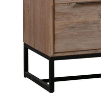 Dresser with 6 Storage Drawers in Solid Acacia & Veneer With Mirror Furniture Kings Warehouse 