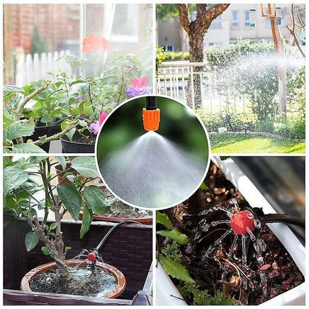 Drip Irrigation System Plant Self Garden Watering Hose Spray Kit Kings Warehouse 