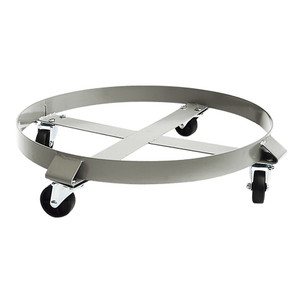 Drum Dolly 450kg 55 Gallon w Swivel Casters Heavy Duty Steel Frame Non Tipping Tools Kings Warehouse 
