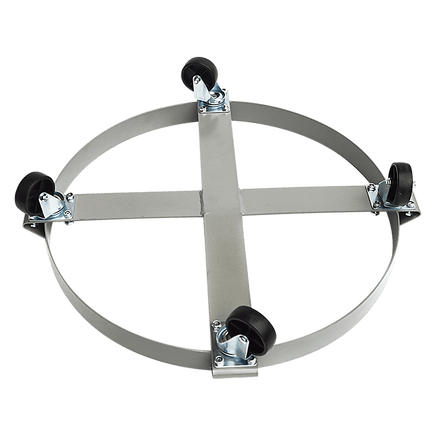 Drum Dolly 450kg 55 Gallon w Swivel Casters Heavy Duty Steel Frame Non Tipping Tools Kings Warehouse 