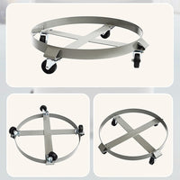 Drum Dolly 450kg 55 Gallon w Swivel Casters Heavy Duty Steel Frame Non Tipping Tools Kings Warehouse 