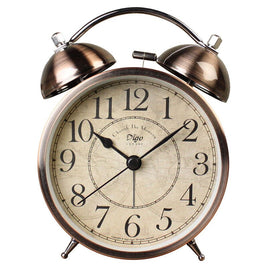 Dual Alarm Clock Twin Bell Alarm Clock, Bedroom Table Desk Alarm Clock Backlight Kings Warehouse 