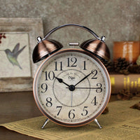 Dual Alarm Clock Twin Bell Alarm Clock, Bedroom Table Desk Alarm Clock Backlight Kings Warehouse 