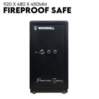 Dual Key Lock Safe Box Fire Proof Safe Heavy Duty Key Lock Security 118L Electronics Kings Warehouse 