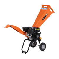 Ducar 7hp Wood Chipper Shredder Mulcher Grinder Petrol Orange Home & Garden Kings Warehouse 