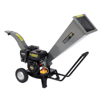 Ducar 7hp Wood Chipper Shredder Mulcher Grinder Petrol Silver Home & Garden Kings Warehouse 