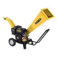 Ducar 7hp Wood Chipper Shredder Mulcher Grinder Petrol Yellow Home & Garden Kings Warehouse 