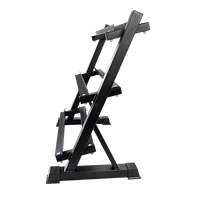 Dumbbell Rack Storage Stand Hex Weight Heavy Duty 3 Tier Wide Home Gym Fitness Sports & Fitness Kings Warehouse 